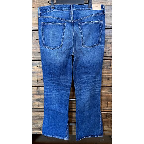 EDWIN Avery Pretender Medium Wash Women's Flared Denim Jeans Sz 31 NWT - Picture 2 of 7